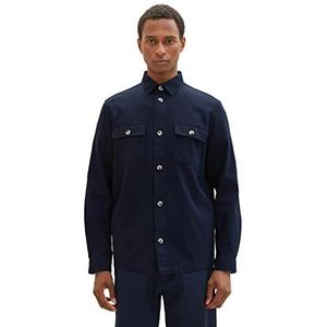TOM TAILOR 1036230 overhemd voor heren, 10668-Sky Captain Blue, XXL, 10668 - Sky Captain Blue, XXL