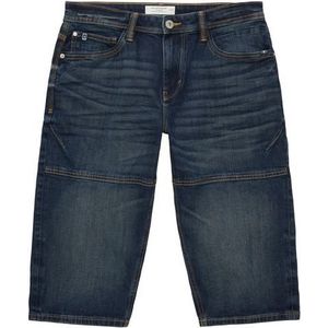 TOM TAILOR 1036295 Bermuda voor heren, 10120 - versleten denim blauw