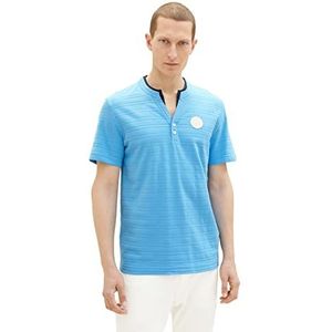 TOM TAILOR Heren 1036346 T-shirt, 18395-Rainy Sky Blue, XL, 18395 - Rainy Sky Blue, XL