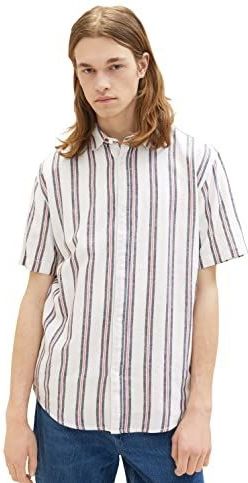 TOM TAILOR - relaxed striped shirt - Overhemd