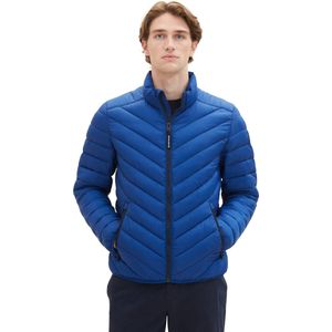 TOM KLEERMAKER lichtgewicht gewatteerde herenjas met opstaande kraag