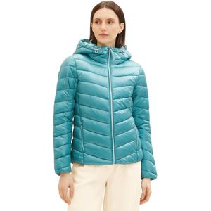 TOM KLEERMAKER lichtgewicht gewatteerde damesjas met capuchon