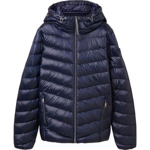 Gewatteerde Jas - Zwart - Polyester - Water- en Vuilafstotend