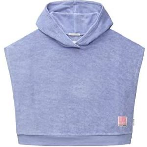 TOM TAILOR Basic hoodie met korte mouwen voor meisjes en kinderen, 12819 - Parijse Blauw, 128