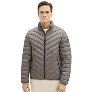 TOM KLEERMAKER lichtgewicht gewatteerde herenjas met print