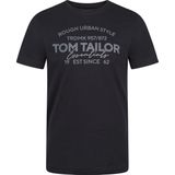 Tom Tailor - 4 Pack - T-Shirt - Veelkleurig - 100% Katoen