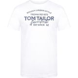 Tom Tailor - 4 Pack - T-Shirt - Veelkleurig - 100% Katoen