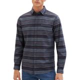 Tom Tailor Donkerblauw Gestreept Shirt - 1037437