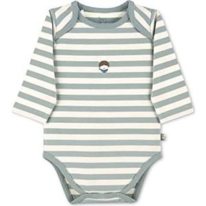 Sterntaler Babyjongens GOTS lange mouwen Emmi Body, groen, 50