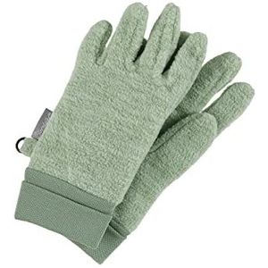 Sterntaler Baby Unisex vingerhandschoenen kinderen vingerhandschoen melange handschoen - vingerhandschoenen - met elastische manchetten - groen, 4, groen, 4