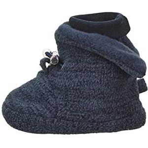 Sterntaler Baby jongens pantoffels baby baby laarzen melange babyschoen - pantoffels baby - mid-top babyschoen met rubberen zool - groen, marineblauw, 18 EU