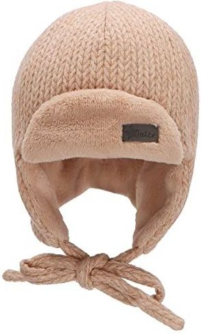 Sterntaler Gebreide pilotenpet beige