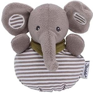 Sterntaler Baby Unisex Knuddelzakje olifant Eddy - grijping, warmtekussen, knuffeldoek - grijs
