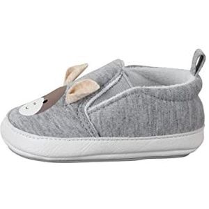 Sterntaler Babyschoen Emmi Platte Slipper, Zilver Melange, 20 EU, zilver, gemêleerd, 20 EU