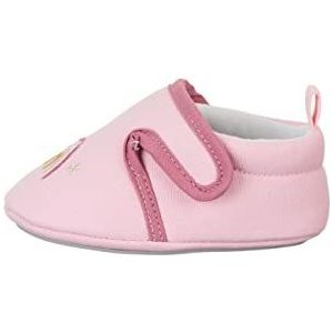 Sterntaler Babykruipschoen voor baby's, wolk, platte slipper, zacht roze, 18 EU