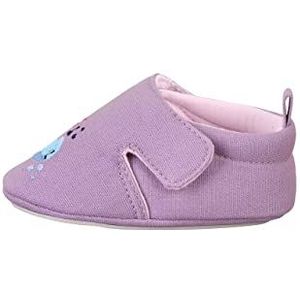 Sterntaler Babykruipschoen voor meisjes, zeemeermin, platte slipper, lila, 20 EU