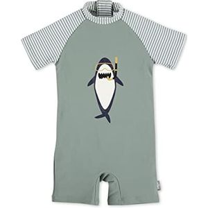 Sterntaler - Zwempak - Matgroen - Badkleding - Korte Mouwen - UV-bescherming 50+