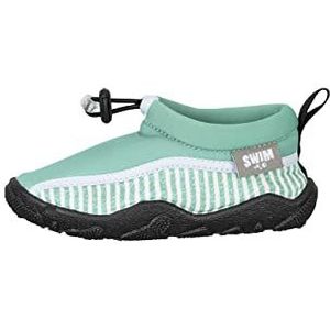 Sterntaler Aquaschoen haai platte slipper, donkergroen, 28 EU, donkergroen, 28 EU