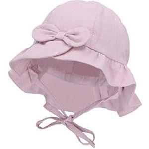 Sterntaler Linnen hoed voor kinderen, uniseks, kinderen, Kleur: roze