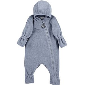 Sterntaler Fleece overall unisex kinderpak, Blauw, 56 cm