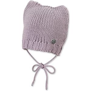 Sterntaler Gebreide muts Kattenoor Roze