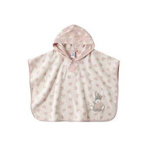 Badponcho Ezel Emmi Girl flora rose badstof