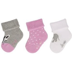 Sterntaler Sokken (verpakking van 3) meisjes en meisjes, lichtgrijs gemêleerd., 14