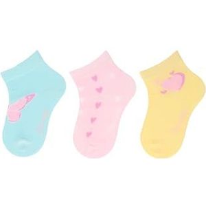 Sterntaler Meisjessokken (verpakking van 3), lichtturquoise, 18 EU