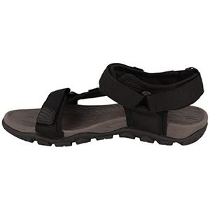 Tom Tailor Heren 5381501 sandalen, zwart-koal, 43 EU, Black Coal, 43 EU