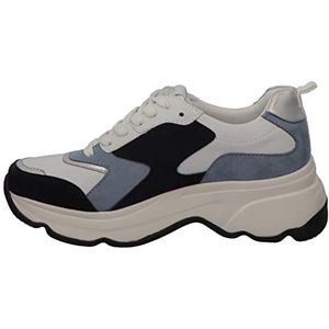 TOM TAILOR Dames 5391405 Sneakers, Navy-White, 39 EU, marineblauw/wit, 39 EU