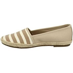 TOM TAILOR Dames 5392001 platte slipper, offwhite-zand, 37 EU, offwhite zand, 37 EU