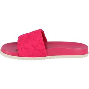 TOM TAILOR Dames 5393603 Platte slipper, roze, 41 EU, roze, 41 EU