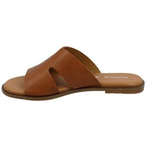 TOM TAILOR Platte instapschoen dames 5393902,camel,37 EU