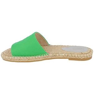 TOM TAILOR 5396203 Platte slippers voor dames, groen, 39 EU