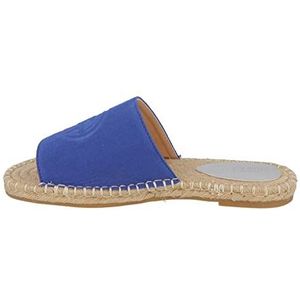 TOM TAILOR Dames 5396203 platte slipper, koningsblauw, 37 EU, royal, 37 EU
