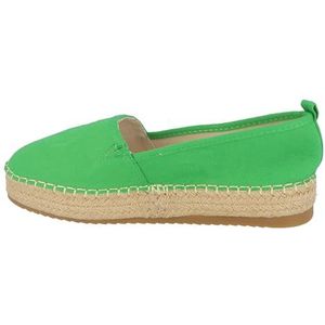 TOM TAILOR Dames 5396301 Platte slipper, groen, 37 EU, groen, 37 EU