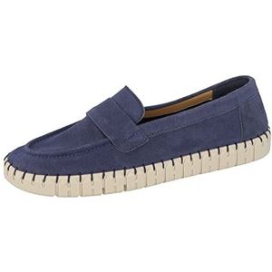 Tom Tailor 5359604, mocassin-zool, dames, marineblauw, 40 EU, Navy Blauw