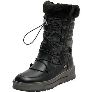 TOM TAILOR 4290120011 Sneeuwlaarzen voor dames, zwart, 39 EU