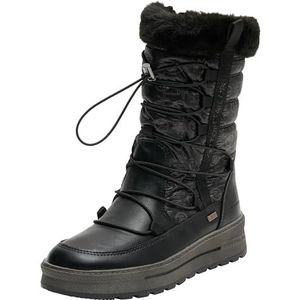 TOM TAILOR 4290120011 Sneeuwlaarzen voor dames, zwart, 38 EU
