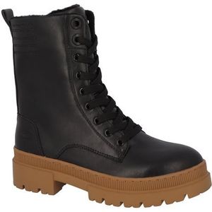 TOM TAILOR Dames 4290490009 modieuze laarzen, black dksand, 36 EU