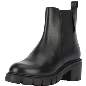 TOM TAILOR Dames 4250930011 Chelsea-laarzen, zwart, 36 EU