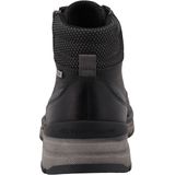 Veterschoen - Zwart - Textiel - Gevoerde Schacht - Vetersluiting