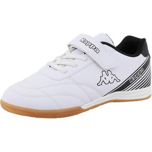 Kappa - 95K0783001 - Indoor Schoenen - Wit-Zwart - Kinderen
