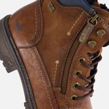 Mustang - Marcas - Veterschoenen - Bruin - Zakelijke Laarzen met Textielvoering