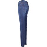 Alberto Slim Jeans blauw, Effen