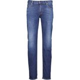 Alberto Slim Jeans blauw, Effen