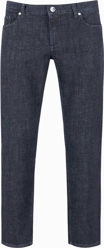 Alberto - Heren Jeans - Heren Dark Navy - Katoen - 6867-1865-Pipe