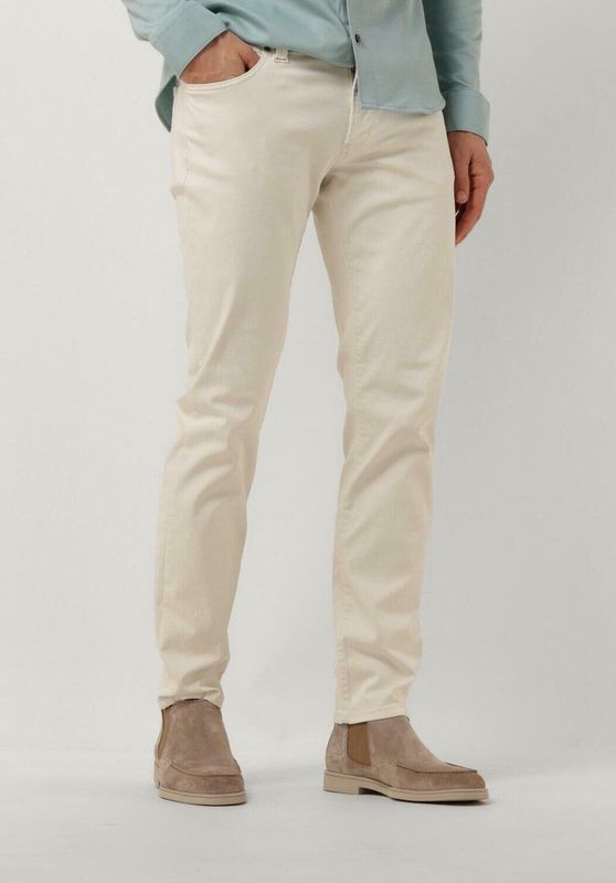 Alberto Slim Jeans Heren - Broek - Ecru