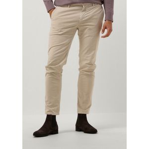 Alberto - Chino Broek - Wit - Katoen - Slim Fit - Super Stretch