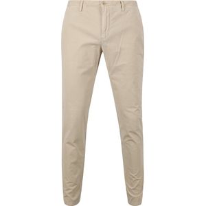 Alberto Chino Broek - Wit - Katoen - Slim Fit - Super Stretch